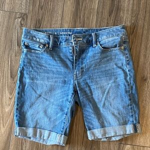 Talbots jean shorts